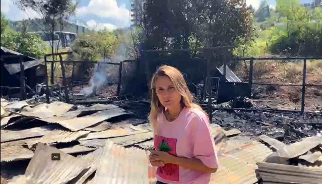 Giresun'da plajdaki bungalov ev ve restoran kundaklandı 1 Giresun’da plajdaki bungalov ev ve restoran kundaklandı