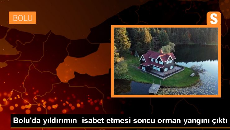 Göynük’te çıkan orman yangını erken müdahale ile söndürüldü