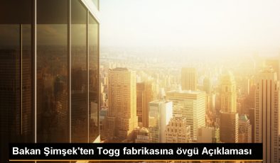 Hazine ve Maliye Bakanı Şimşek, Togg fabrikasını ziyaret etti