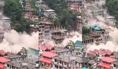 Himachal Pradesh’te Heyelan Felaketi: Yedi Bina Çöktü