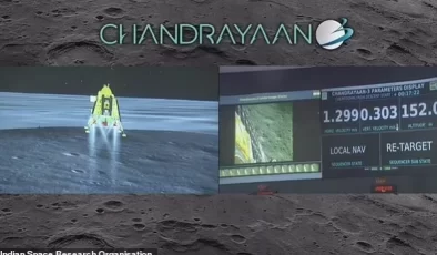 Hindistan, Ay’ın Güney Kutbu’na başarılı bir iniş gerçekleştirdi