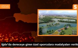 Iğdır’da Özel Sporculara Madalyalar Verildi