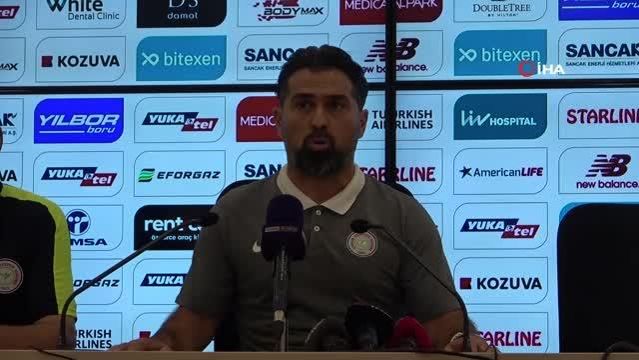 İlhan Palut: İnşallah bir sonraki maça daha hazır bir Rizespor izleteceğiz