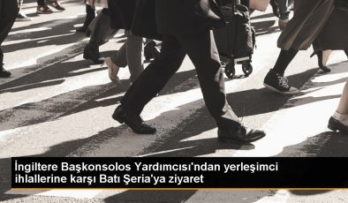 İngiltere’nin Kudüs Başkonsolos Yardımcısı Batı Şeria’yı ziyaret etti