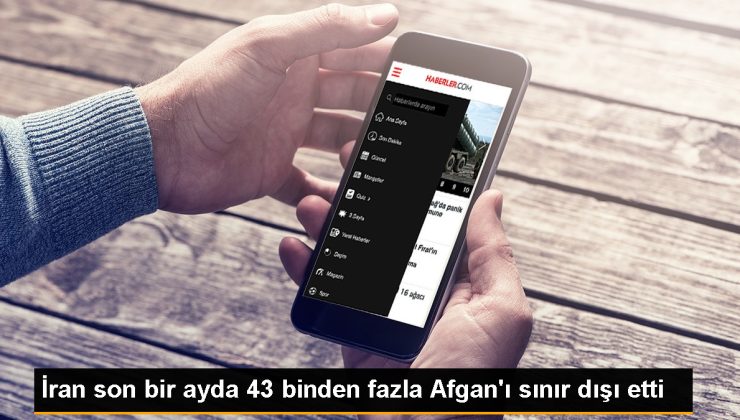 İran, son bir ayda 43 binden fazla Afgan'ı sınır dışı etti 1 İran, son bir ayda 43 binden fazla Afgan’ı sınır dışı etti