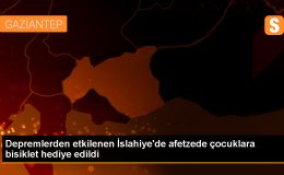 İslahiye’deki 1550 Çocuğa Bisiklet Dağıtıldı