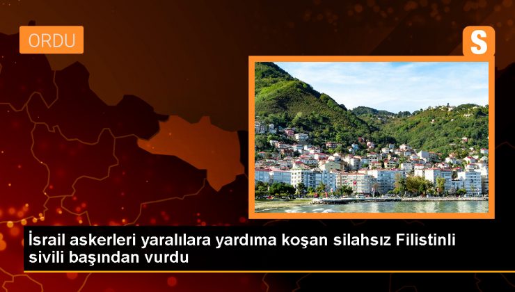 İsrail askerleri Filistinli sivili başından vurdu 1 İsrail askerleri Filistinli sivili başından vurdu