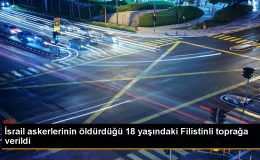 İsrail askerleri tarafından öldürülen Filistinli genç son yolculuğuna uğurlandı