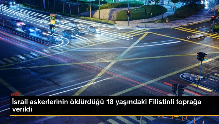 İsrail askerleri tarafından öldürülen Filistinli genç son yolculuğuna uğurlandı