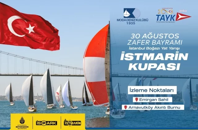 İstanbul Boğazı’nda İSTMARİN Kupası Yat Yarışı Düzenlenecek
