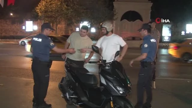 İstanbul’da motosiklet sürücülerine yönelik asayiş uygulaması yapıldı