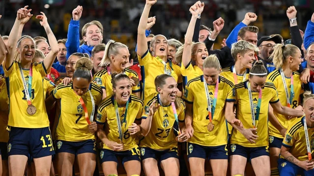 İsveç, Avustralya’yı yenerek 2023 Fifa Kadınlar Dünya Kupası’nda 3.’lük oldu