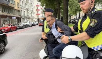 İsveç yine şaşırtmıyor! Kur’an-ı Kerim’i yakanı değil, çirkin saldırıya tepki göstereni gözaltına aldılar