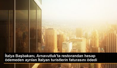 İtalyan Turistlerin Restoran Hesabı İtalya Başbakanı Tarafından Ödendi