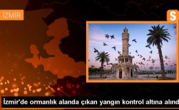 İzmir Kiraz’da Orman Yangını Kontrol Altına Alındı