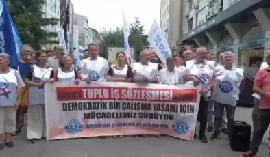 KESK Samsun Şubeler Platformu: İnsanca yaşayacak bir ücret talep ediyoruz