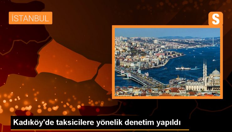 Kadıköy’de Taksicilere Emniyet Kemeri Denetimi