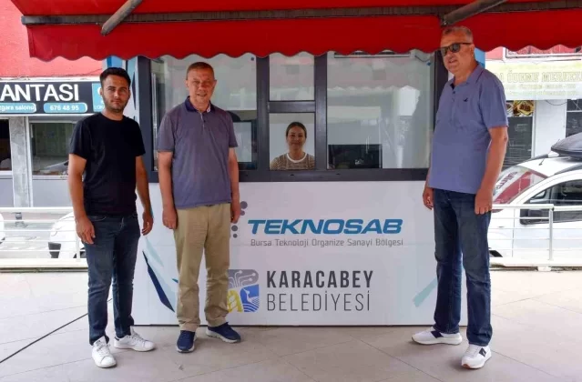 Karacabey Belediye Başkanı TEKNOSAB İstihdam Merkezini Ziyaret Etti