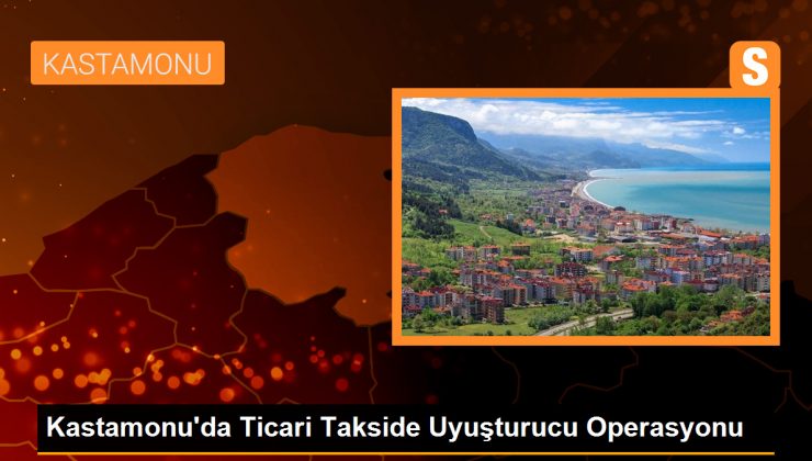 Kastamonu’da Ticari Takside Uyuşturucu Operasyonu