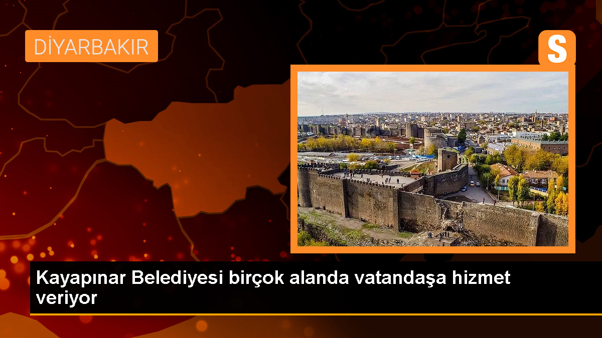 Kayapınar Belediyesi, Topluma Hizmet Projeleriyle Öne Çıkıyor