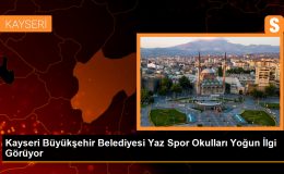 Kayseri Büyükşehir Belediyesi Yaz Spor Okulları Yoğun İlgi Görüyor