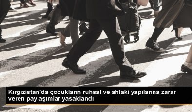 Kırgızistan’da çocukların ruhsal ve ahlaki yapılarına zarar veren paylaşımlar yasaklandı