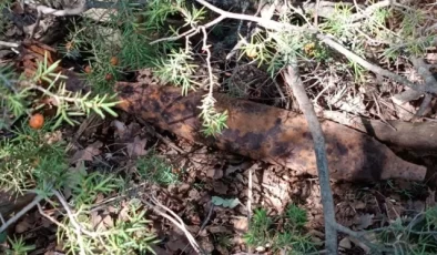 Kırıkkale’de Özelliğini Yitirmiş Havan Mermisi Bulundu