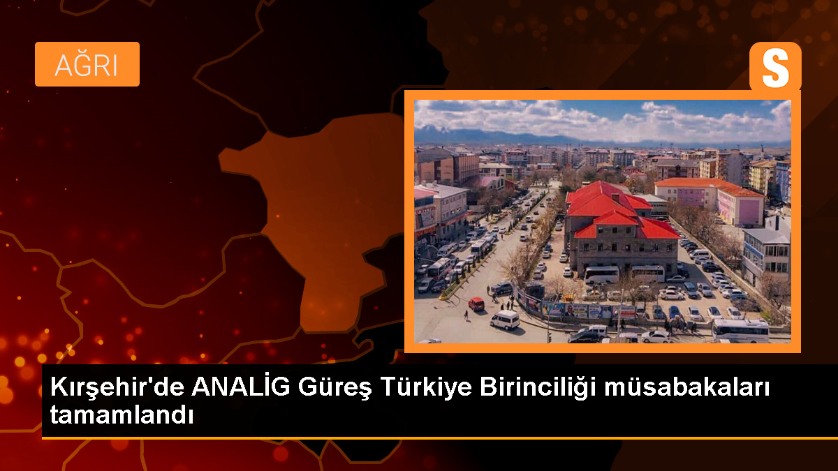 Kırşehir'de ANALİG Güreş Türkiye Birinciliği Tamamlandı