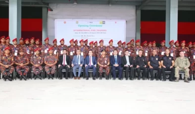 Konya Büyükşehir Belediyesi, Bangladeşli İtfaiyecilere Eğitim Verdi