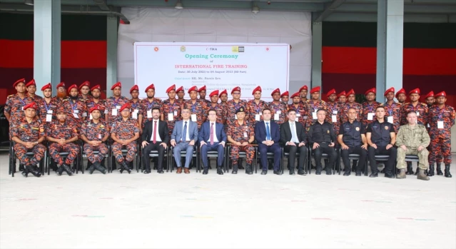 Konya Büyükşehir Belediyesi, Bangladeşli İtfaiyecilere Eğitim Verdi