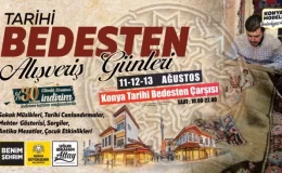 Konya Büyükşehir Belediyesi Tarihi Bedesten Alışveriş Günleri’ni Düzenliyor
