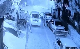 Konya’da Şüphelilerin Kiraladıkları Araçla Silahlı Saldırı Anı Güvenlik Kamerasında