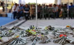 Konya’da Uluırmak Evleri’nde 96 aile daha anahtarlarını teslim aldı