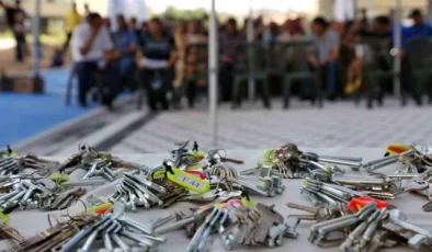 Konya’da Uluırmak Evleri’nde 96 aile daha anahtarlarını teslim aldı
