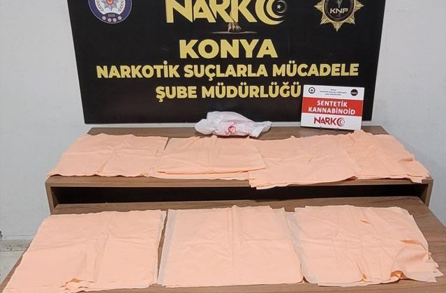 Konya’da Uyuşturucu Operasyonunda 6 Zanlı Tutuklandı