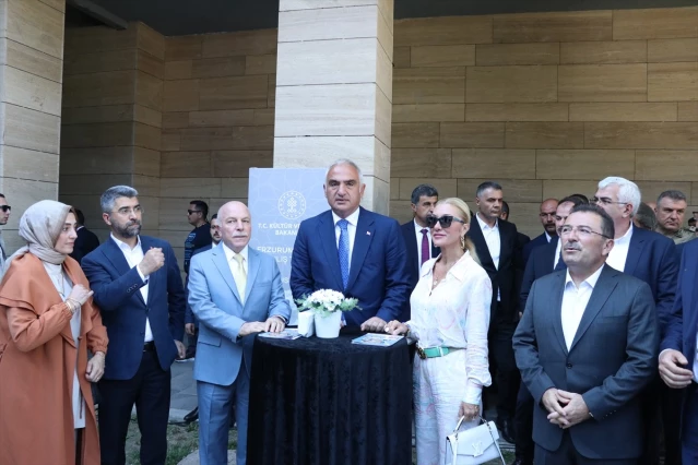 Kültür ve Turizm Bakanı Ersoy, Erzurum Müzesi'nin açılışında konuştu Açıklaması