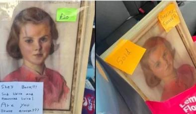 Lanetli Tabloyu Satın Alanlar Korkuyla Tablodan Kurtulmaya Çalışıyor