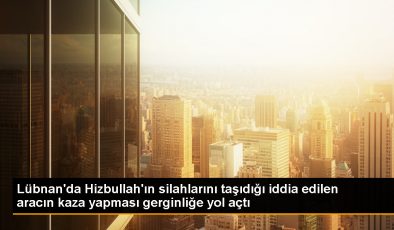 Lübnan’da Hizbullah’a ait silah taşıyan kamyonun kaza yapması gerginliğe neden oldu