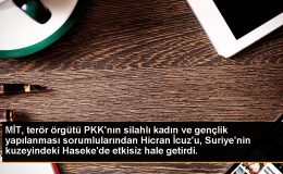 MİT, terör örgütü PKK’nın silahlı kadın ve gençlik yapılanması sorumlularından Hicran İcuz’u, Suriye’nin kuzeyindeki Haseke’de etkisiz hale getirdi.