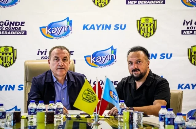 MKE Ankaragücü, Kayın Su ile sponsorluk anlaşmasını yeniledi