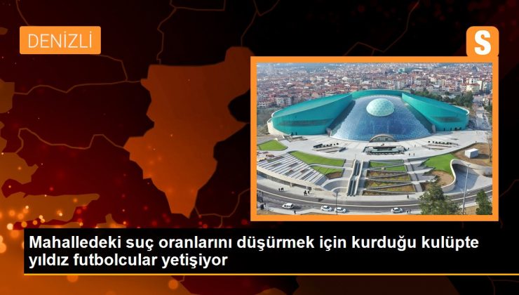 Mahalledeki suç oranlarını düşürmek için kurduğu kulüpte yıldız futbolcular yetişiyor