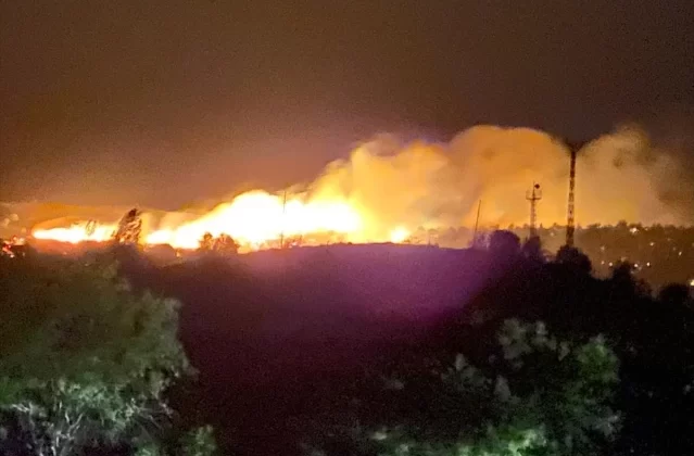 Malatya Hekimhan’da çıkan yangın kontrol altına alındı