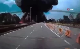Malezya’da özel jet otoyola düştü: 10 ölü