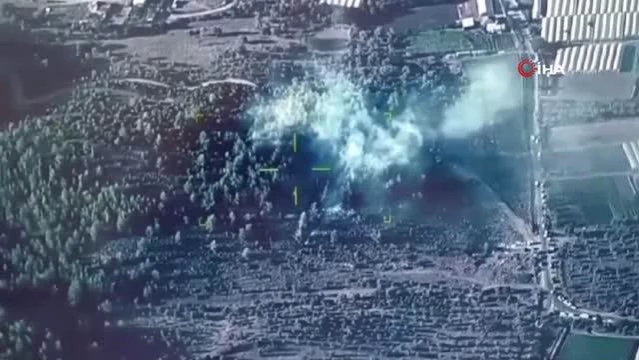 Milas’ta başlayan yangın ekiplerin müdahalesi ile söndürüldü