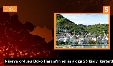 Nijerya Ordusu Boko Haram’ın Rehin Aldığı 25 Kişiyi Kurtardı