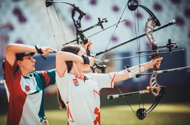 Ordu’da 15 Yaş Altı Açık Hava Türkiye Okçuluk Şampiyonası Devam Ediyor