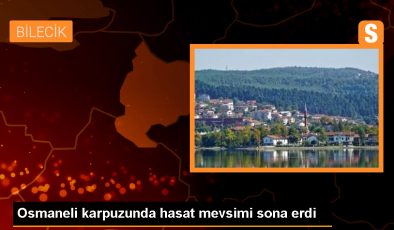 Osmaneli Karpuzunun Sezonu Sona Erdi