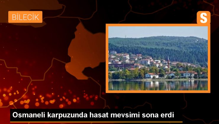Osmaneli Karpuzunun Sezonu Sona Erdi