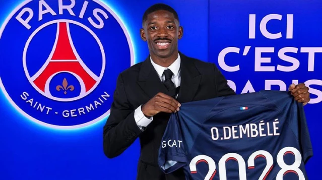 Paris Saint-Germain, Barcelona’dan Dembele’yi 50 Milyon euroya transfer etti