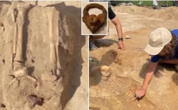 Polonya’da Ayak Bilekleri Demir Kilit ile Bağlanmış Çocuk Vampir Kalıntısı Bulundu